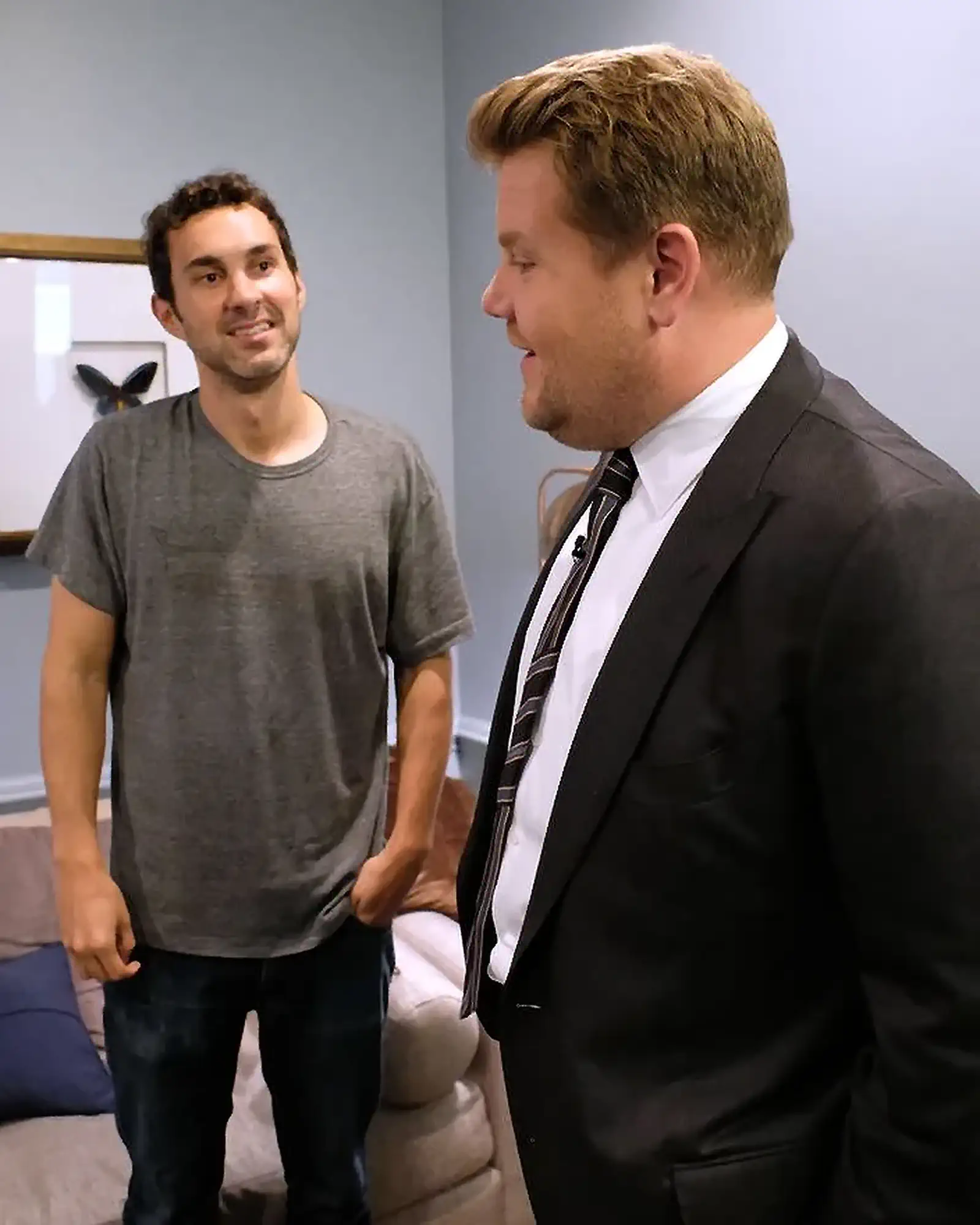 James Corden and Mark | Mark Normand | Tuesdays with Stories James Corden of the Late Late Show with comedian Mark Normand of Tuesdays with Stories. Find more about Mark Normand at www.tuesdayspod.com/mark-normand
