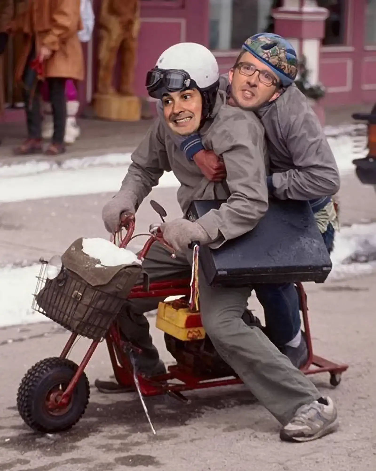 Harry and Lloyd from Dumb & Dumber on the Moped in the Mountains | Mark Normand and Joe List | Tuesdays with Stories Comedians Mark Normand and Joe List of Tuesdays with Stories as Harry and Lloyd from Dumb & Dumber. Find Mark Normand Tour Dates and Joe List Tour Dates at www.tuesdayspod.com/find-a-show