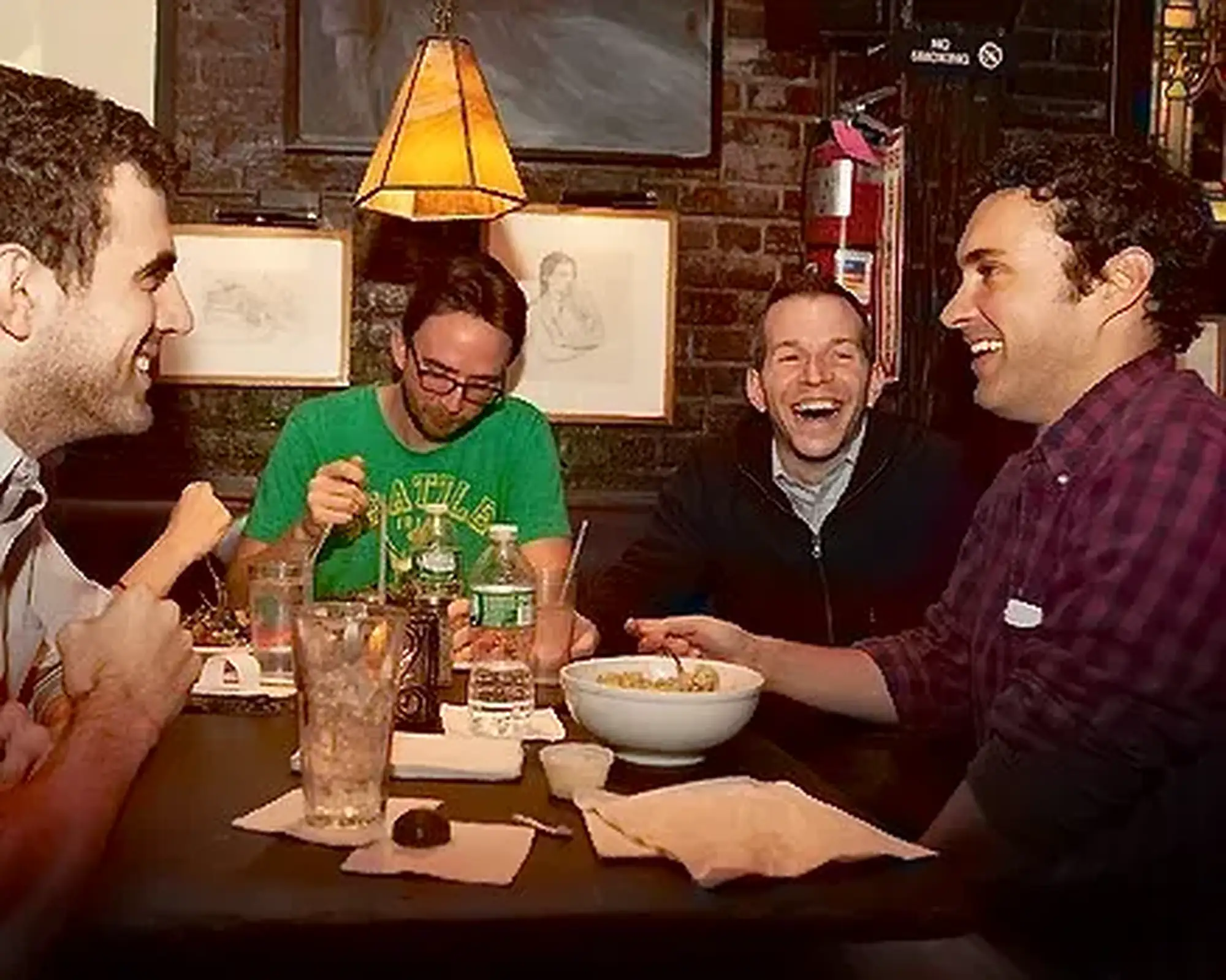 Eating Dinner with Sam Morril and Gary Vider | Mark Normand and Joe List | Tuesdays with Stories Comedians Mark Normand and Joe List of Tuesdays with Stories eating dinner with Gary Vider and Sam Morril. Find Mark Normand Tour Dates and Joe List Tour Dates at www.tuesdayspod.com/find-a-show