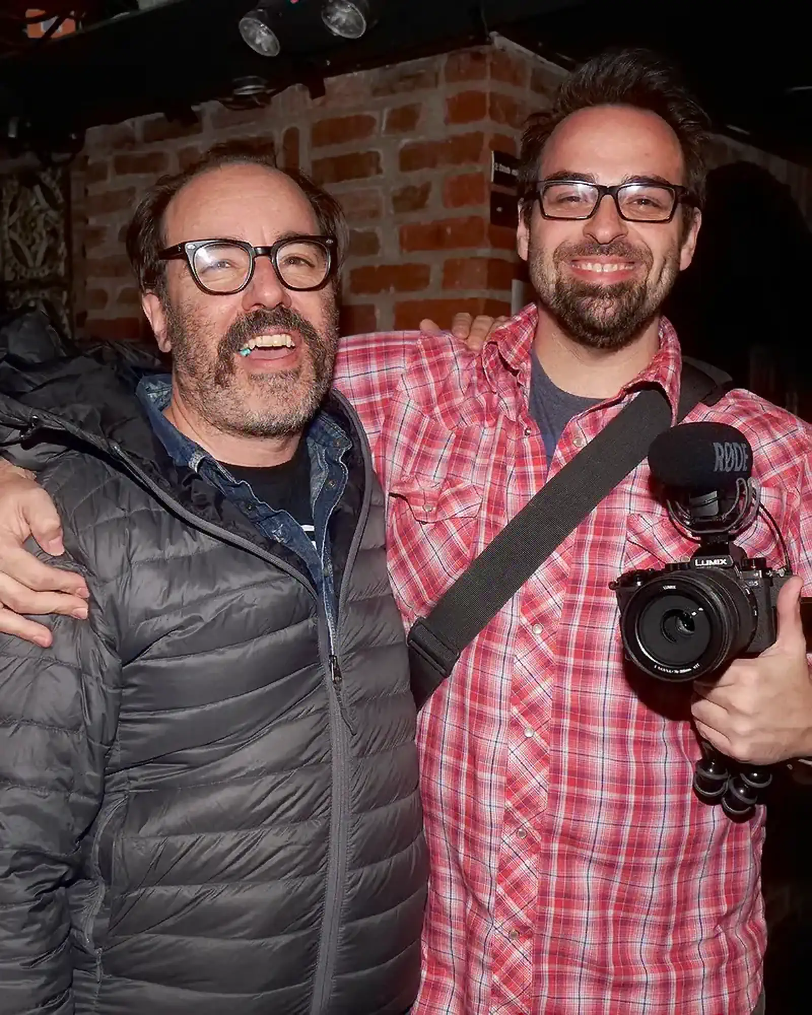 Salacuse and Chuck | Chuck Staton | Tuesdays with Stories Podcast producers Matthew Salacuse and Chuck Staton at a Tuesdays with Stories event. Find more about Chuck at www.tuesdayspod.com/chuck-staton