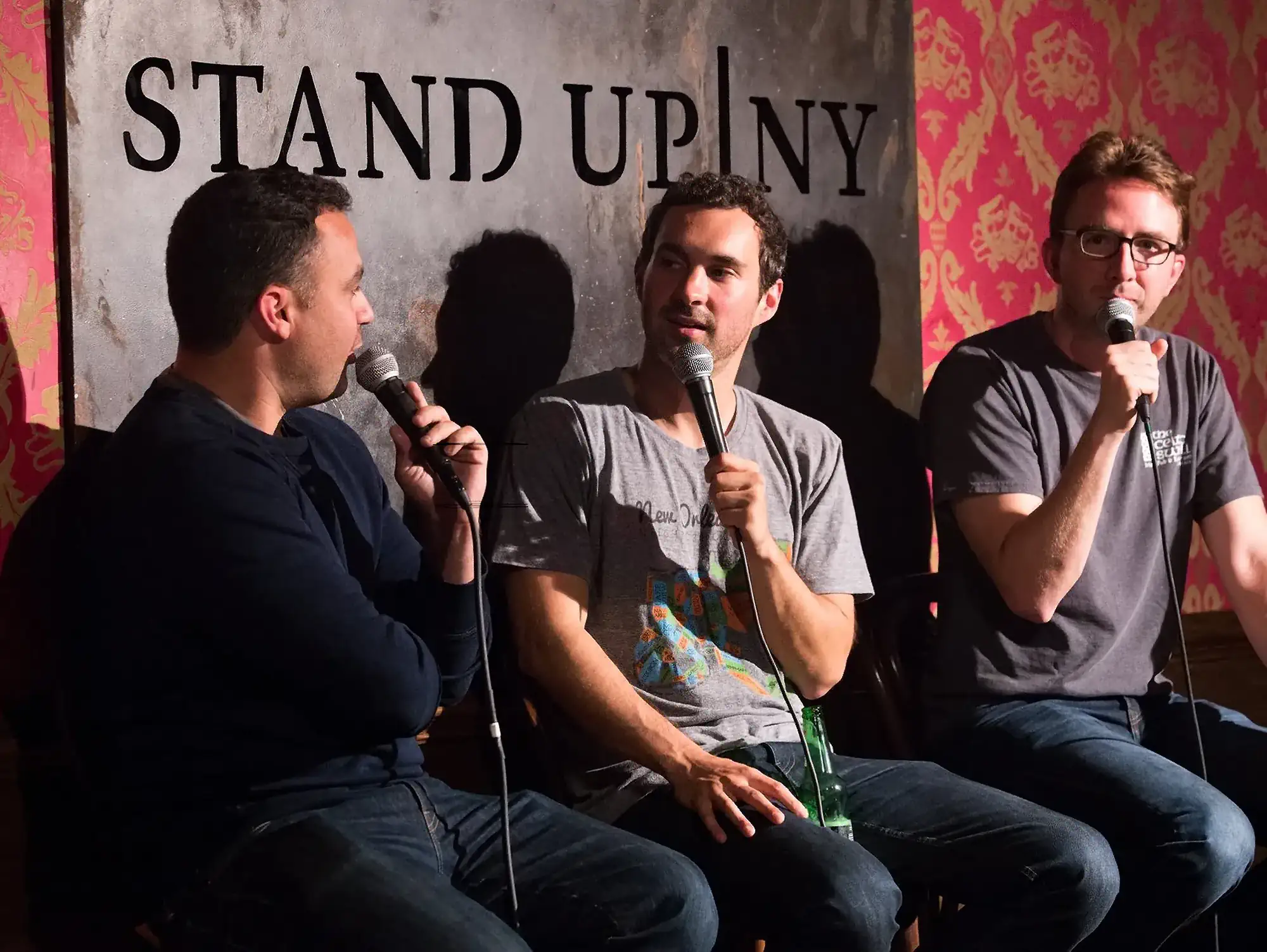Performing at Stand Up NY | Mark Normand and Joe List | Tuesdays with Stories Comedians Mark Normand and Joe List of Tuesdays with Stories performing at Stand Up NY. Find Mark Normand Tour Dates and Joe List Tour Dates at www.tuesdayspod.com/find-a-show