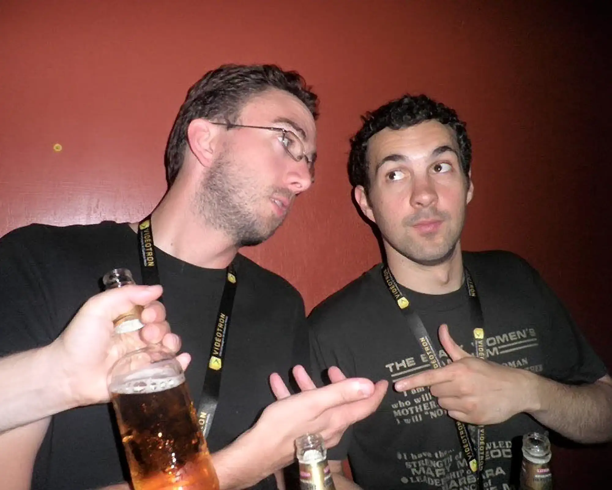 Videotron Event | Mark Normand and Joe List | Tuesdays with Stories Comedians Mark Normand and Joe List of Tuesdays with Stories at a Videotron Event. Find Mark Normand Tour Dates and Joe List Tour Dates at www.tuesdayspod.com/find-a-show