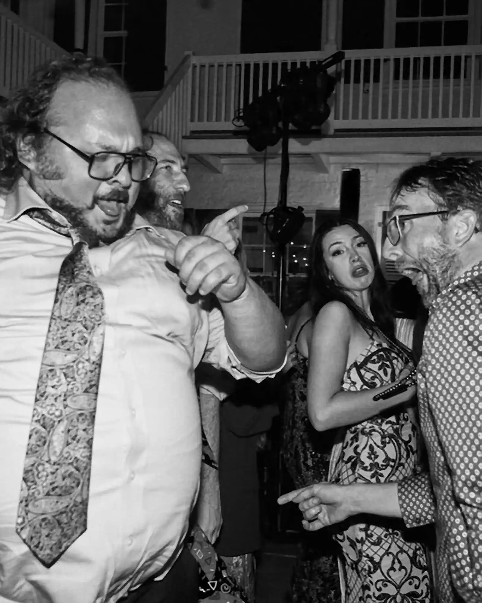 Stavros Halkias and Ari Shaffir Dancing at Mark Normand's Wedding to Mae Planert in New Orleans with Joe | Joe List | Tuesdays with Stories Comedians Stavros Halkias and Ari Shaffir dancing at comedian Mark Normand's wedding to Mae Planert in New Orleans, with cpmedian Joe List of Tuesdays with Stories. Find more Tuesdays with Stories photos at www.tuesdayspod.com/photos
